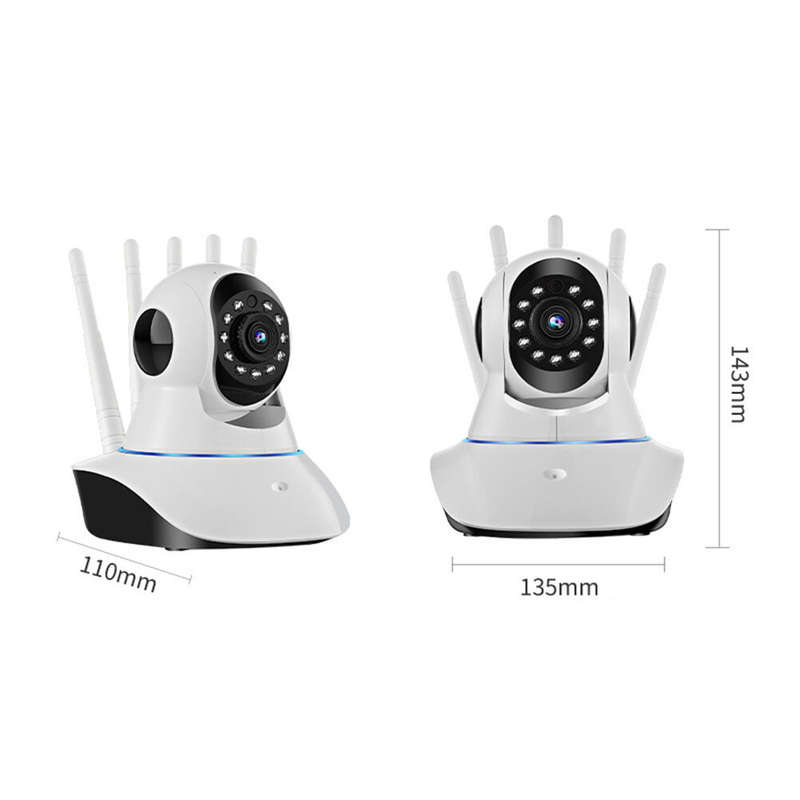 1080P Home Security Wireless Wifi Camera Camera Baby Monitor Pan Tilt Remote Control Two Way Audio N