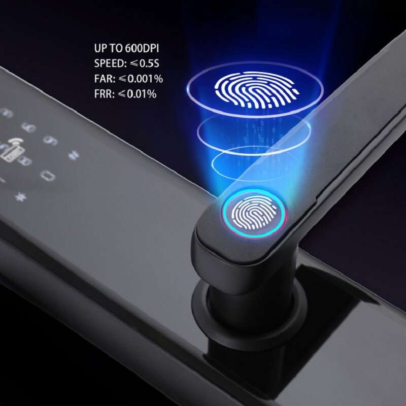 WAFU WF-007B-PRO Tuya Bluetooth Smart Fingerprint Electronic Lock Indoor Password Office Door Lock f