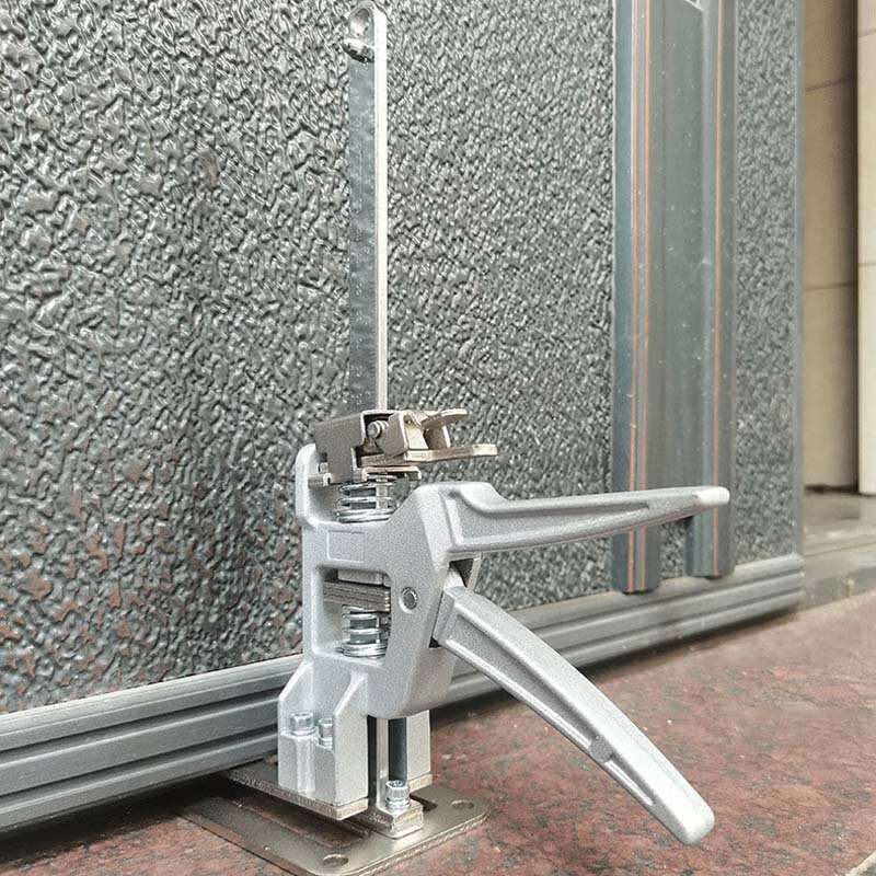2PCS 12 Inch Heavy-Duty Labor Saving Handle Arm Jack Versatile Drywall Lift Wall Tile Locator and Wo