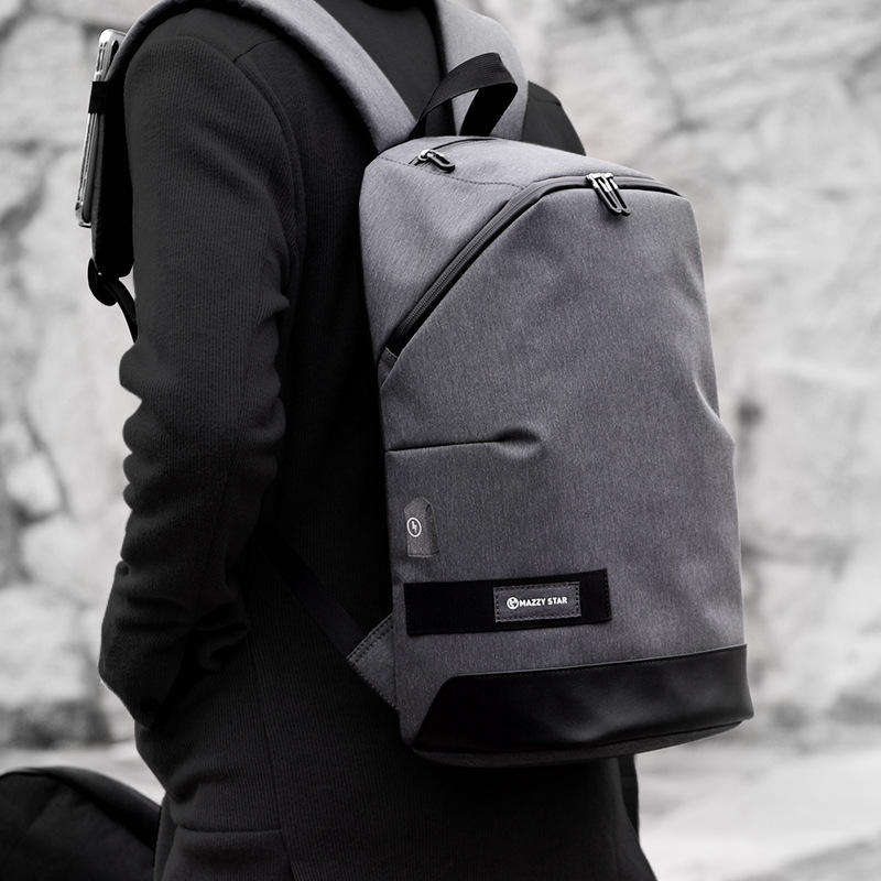 Mazzy Star MS_210 15.6 Inch Laptop Backpack USB Charging Anti-thief Laptop Bag Mens Shoulder Bag Bus