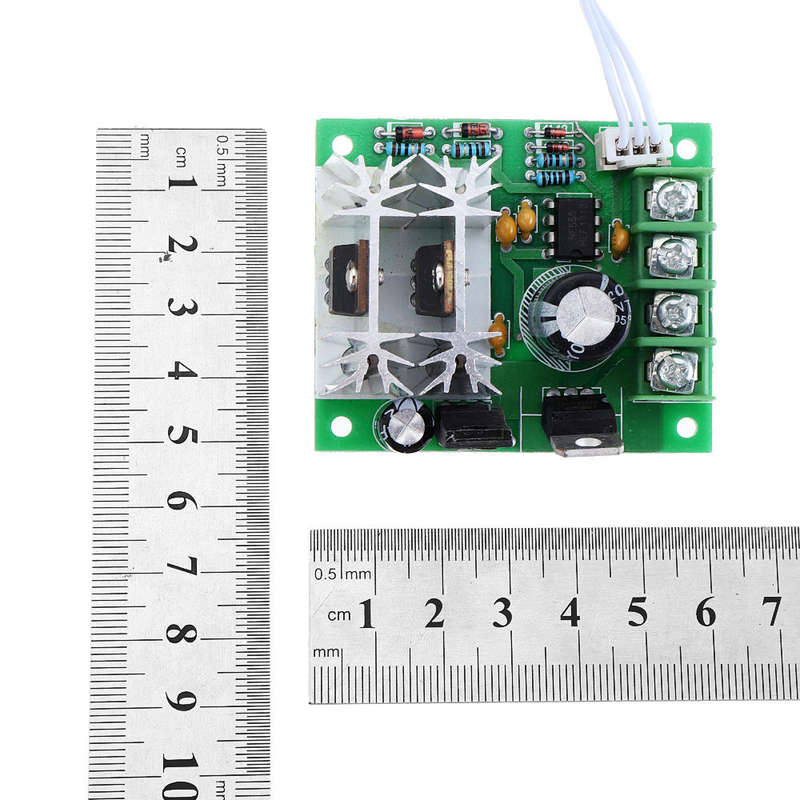 CCM6C Mini PWM DC Motor Speed Controller 6V 12V 24V 30V Mini DC Stepless Motor Speed Regulating Swit