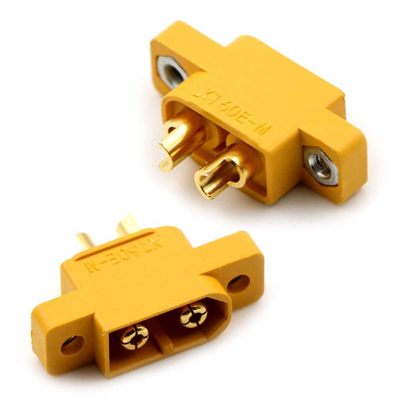 4PCS RJX Amass XT60E-M Connectors Male Plug XT60 E Plug To M Plug For RC Battery FPV Racing Drone