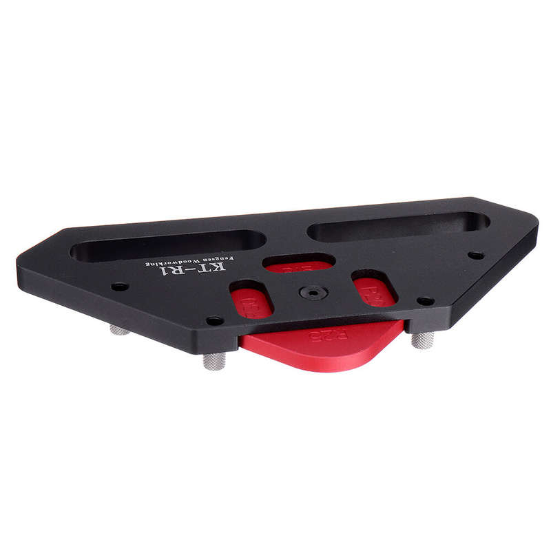 Drillpro KE-R1 Quick Change Wood Panel Radius R15/R20/R25/R30/C15/C20/C25/C30 Quick-Jig Router Table
