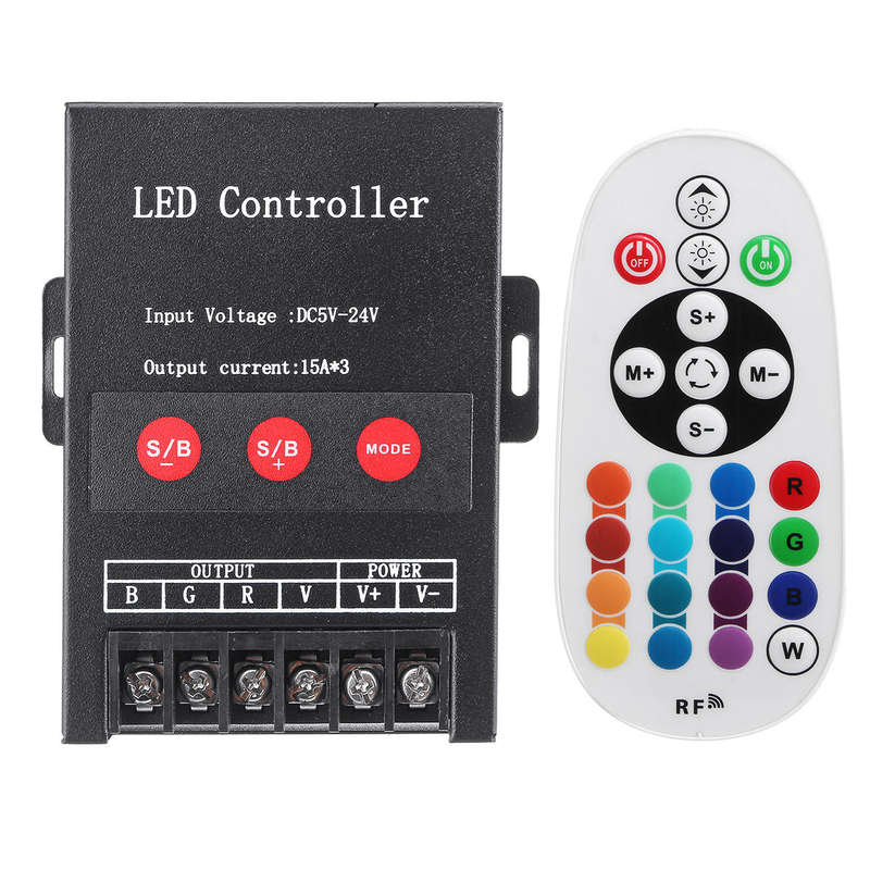 DC 5V-24V RGB LED Controller Touch Controller LED Light Strip Controller
