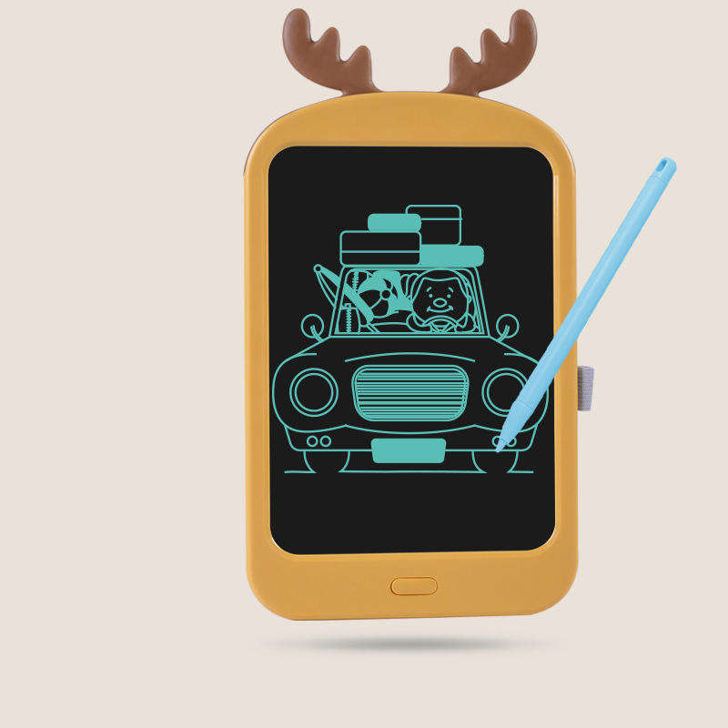 8.8-inch LCD Writing Tablet Rabbit Ears/Deer Ears Shape Digital Drawing Board Electronic Handwriting