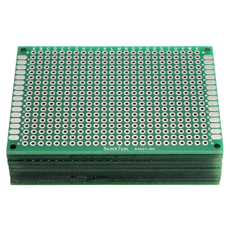Geekcreit 80pcs FR-4 2.54mm Double Side Prototype PCB Printed Circuit Board