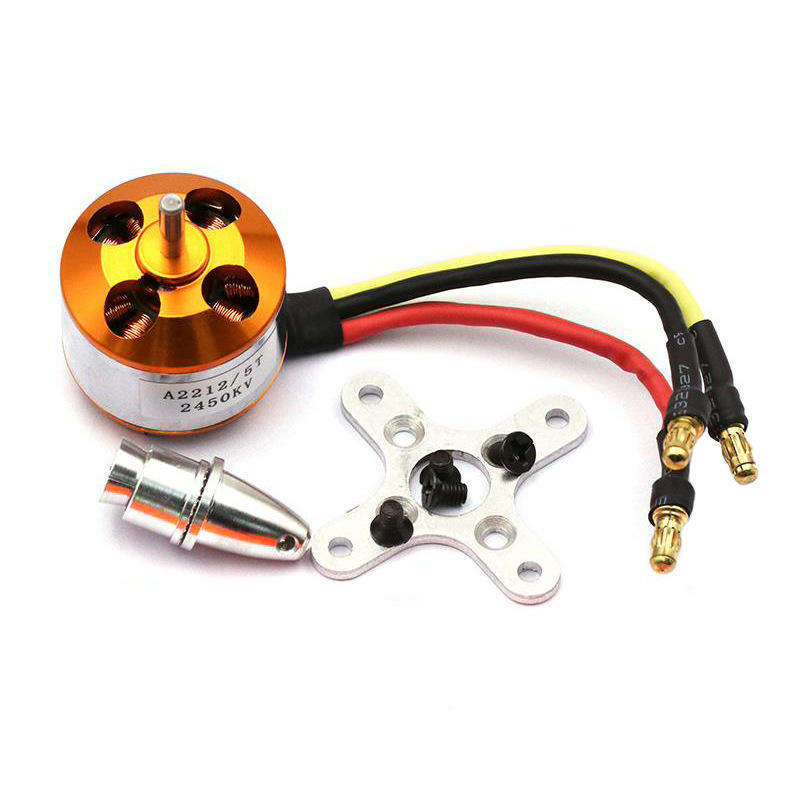 XXD A2212 2212 2450KV KV2450 Brushless Motor+HTIRC 40A ESC+5030 Prop Blade Propeller RC Power System