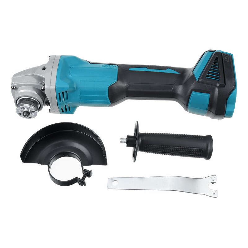 Drillpro 18V 800W 125mm Cordless Brushless Angle Grinder For Mak Battery Electric Grinding Polishing