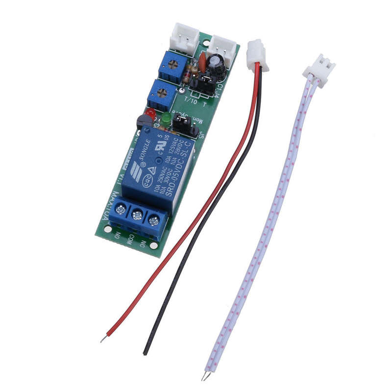 Jk11S-100S-5V 10A 0-100S Adjustable On-Offf Delay Module Timer Cycle Switch Infinite Loop Relay Modu