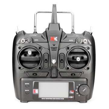 XK K123 6CH Brushless AS350 Scale RC Helicopter RTF Mode 2