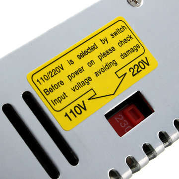 LCD 12V 30A 360W 110/220V Regulated Switch Power Supply LED Strip Monitor Switching Power Supply