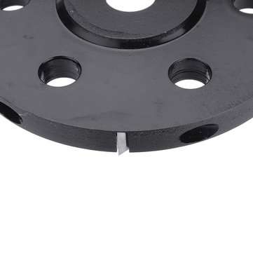 Drillpro 115mm 6 Carbide Tooth Wood Carving Disc Grinder Disc for 125 Angle Grinder