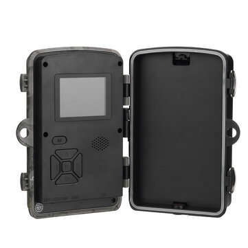 DL001 16MP 1080P HD 2 inch Screen Hunting Camera IR Night Vision Waterproof Scouting Camera Monitori