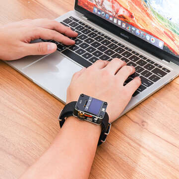 DSTIKE WiFi Deauther Watch| Smart Watch/NodeMCU /ESP8266 Programmable Development Board-Black