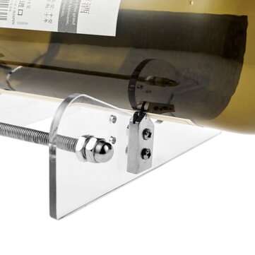 Cup Holder Glass Bottle Cutter Acrylic Adjustable Machine For Wine/Beer Bottles DIY Porta Vinos Beke