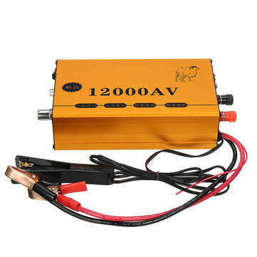 12000V AC Ultrasonic Inverter Electro Fisher Shocker Fish Stunner Booster Marine Electronic Transfor