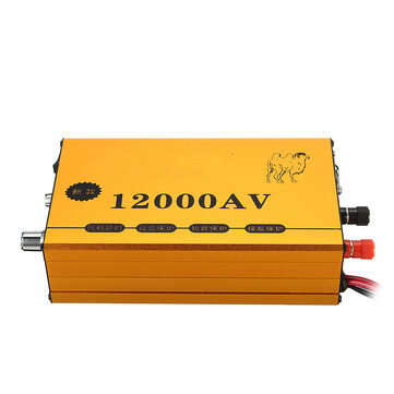 12000V AC Ultrasonic Inverter Electro Fisher Shocker Fish Stunner Booster Marine Electronic Transfor