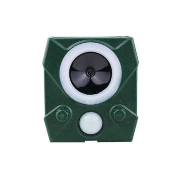 Ultrasonic Animal Control Flashing Repeller Repellent Outdoor Garden Home