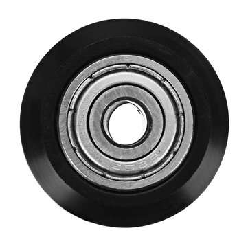 5mm POM Black Idler V Type Wheel Wheels CNC Engraving Millling Machine Accessories