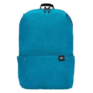 Original Xiaomi 20L Color Backpack Bag Women Men Storage Water Repellent Home ... (COLOR: LIGHTBLUE)