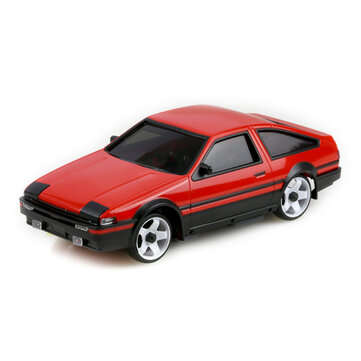 Firelap IW05 1/28 2.4G 4WD RC Car Touring Drift Vehicle Carbon Fiber Chassis for TO... (COLOR.: RED)