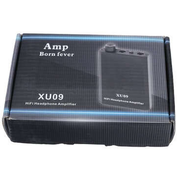 Earphone Amplifier Rechargeable High Performance Stereo XU09 Portable Headphone Amplifier Built-in B