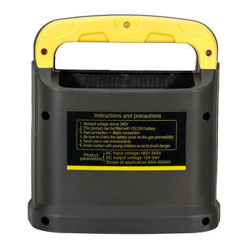 Intelligent Battery Charger 220V AC To 12/24V DC Pulse Repair Car Battery Charger Automatic