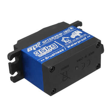 SPT Servo SPT5835W-180 35KG Large Torque Brushless Motor Metal Gear Waterproof Digital Servo for 1:8