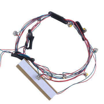 DIY LED Strip Light Kit ONLY For LEGO Technic 42099 4x4 For X-Treme Off-Roader Blue Chassis Car Bric