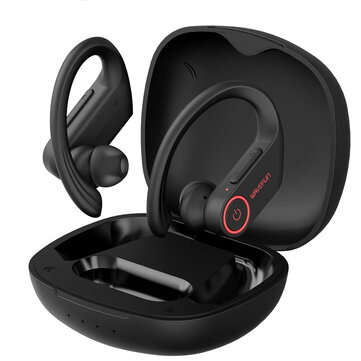Wavefun XBuds 3 Earphones Wireless bluetooth V5.0 HIFI CVC8.0 Noise Reduction IPX8... (COLOR: BLACK)