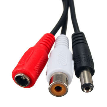 Professional Sound Waterproof Microphone Mic Connector for Security CCTV Camera System