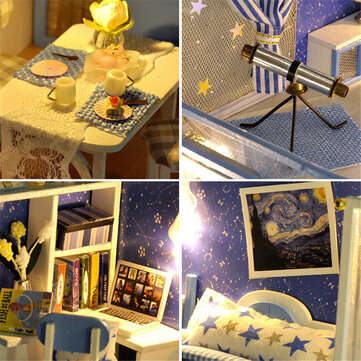 TIANYU Dream Starry Sky (Loft Edition) TD39 DIY Doll House Hand-Assembled Model Creative Creative To