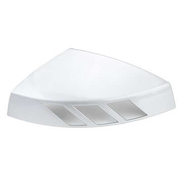 1 Pair Chrome Silver Rear View Mirror Cap Cover Add on Side Mirror Car Modification For AUDI A3 8V S