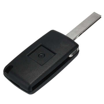 4 Buttons Remote Flip Key Fob Case Shell Battery For Peugeot 1007 & Citroens C8