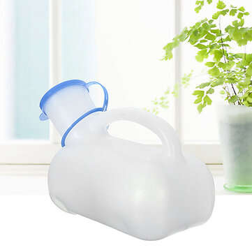 IPRee 1000ml Female Male Portable Mobile Urinal Mini Plastic Toilet With Cover Travel Camping