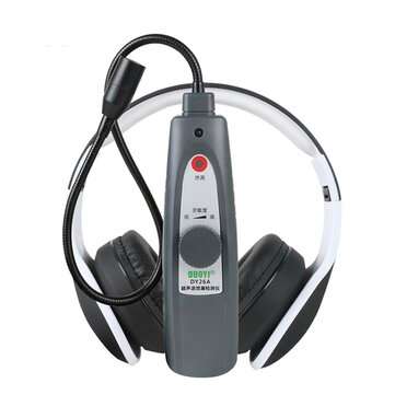 DUOYI DY26A Ultrasonic Leak Detector Tool Gas Water Leak Pressure Vacuum Probes Ultrasonic Transmitt