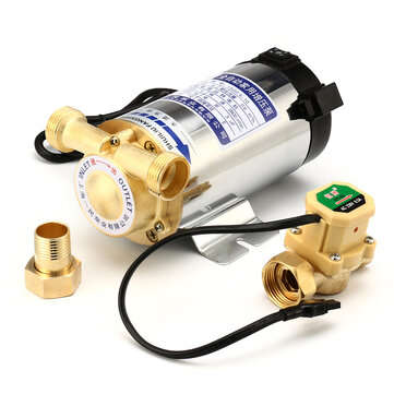 100W/150W Water Pressure Booster Pump Shower  Home Electric Automatic Stainless Ste... (POWER: 100W)