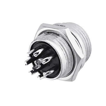 1Set GX16-9 Pin Male And Female Diameter 16mm Wire Panel Connector GX16 Circular Aviation Connector