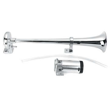 12V 150DB Single Trumpet Air Horn Compressor Kit For Car Truck Boat Van Train