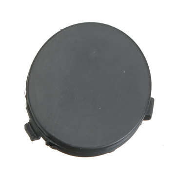 Round Front Bumper Towing Tow Eye Cover Cap Black For Ford 08-11 Focus 1521645