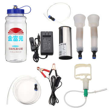110-220V 2L 0.5Gal Cow/Ewe Manual Electric Pump Milker Milking Machine Cattle Dairy Home (STYLE: A)