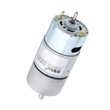 Chihai DC 12V 190rpm Gear Motor Double Shaft DC Motor