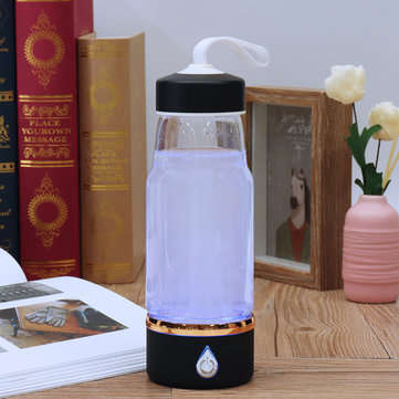 USB Rechargeable Portable Hidrogen Rich Water Bottle Lower Blood Sugar Ionizer Maker Cup