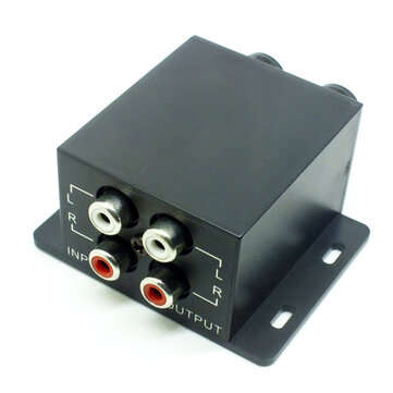RCA Audio Adapter Amplifier Converter Power Amplifier Speaker Bass Controller Regulator