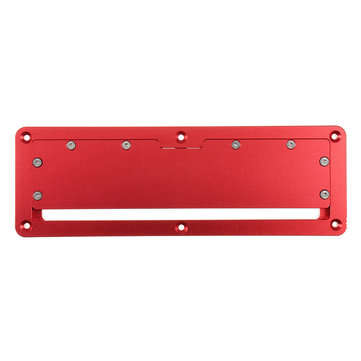 Electric Circular Saw Flip Cover Plate Adjustable Aluminium Surface Embedded Insert Plate For Table