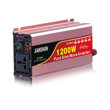 DC To AC 110V 60HZ Display Solar Pure Sine Wave Power Inverter 1200W... (WATT: 3000W | VOLTAGE: 12V)