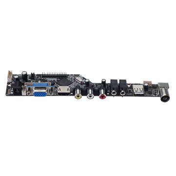 TV+HDMI+VGA+AV+USB+Audio TV LCD Driver Board Controller Board DIY Kit For 15.4 Inch Lp154W01 B154Ew0
