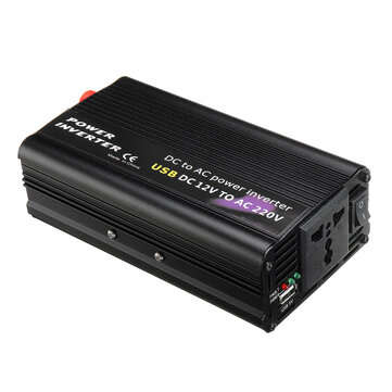 1200W Modified Sine Wave Solar Power Inverter 12/24V DC to 120/220V AC Converter