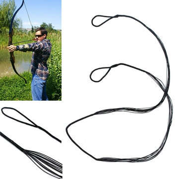 49-58inch Bow String Replacement Archery Bow String Rope for Hunting Shooting (SIZE: M)