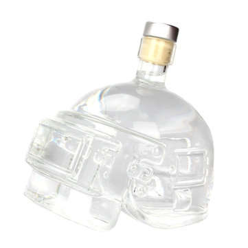 PUBG Playerunknown`s Battlegrounds 3 Levels Helmet Wine Flagon Wine Pot Wine Jug High Borosilicate G